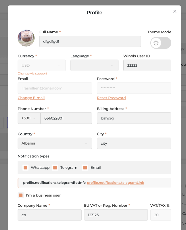 MODS Autotuning CRM - Laravel, Filament, React.js, Tailwind, UI/UX